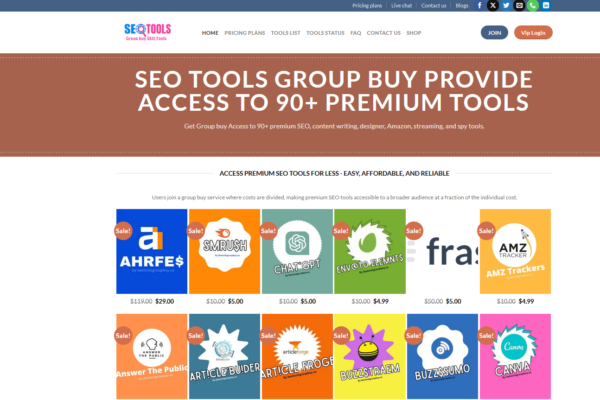 Unleashing the Power of SEO, AI Writing, and Design Tools with the Designer Plan from Seotoolsgroupbuy.us